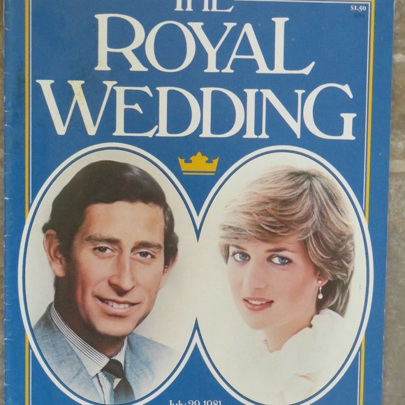 ROYAL Wedding BOOKLET 1981 Prince & Princess of Wales (965) - Picture 1 of 4